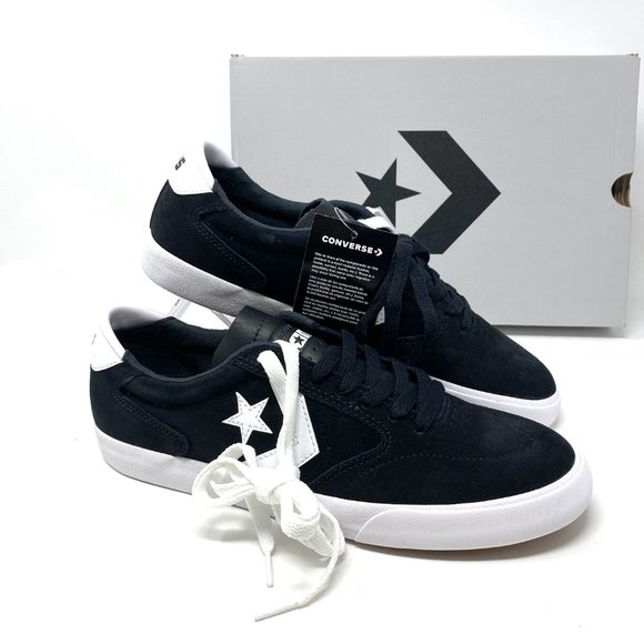 💖MEGA SALE💖Converse Checkpoint Pro Black Suede Low Sneakers Men's 165265C - Picture 9 of 11